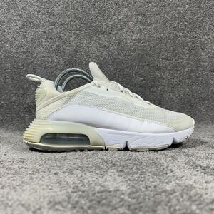 Nike Air Max 2090 GS CJ4066-102 Size 7Y Womens 8.5 White Athletic Shoes Used